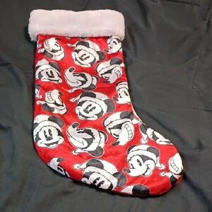 Red Disney Christmas Stocking